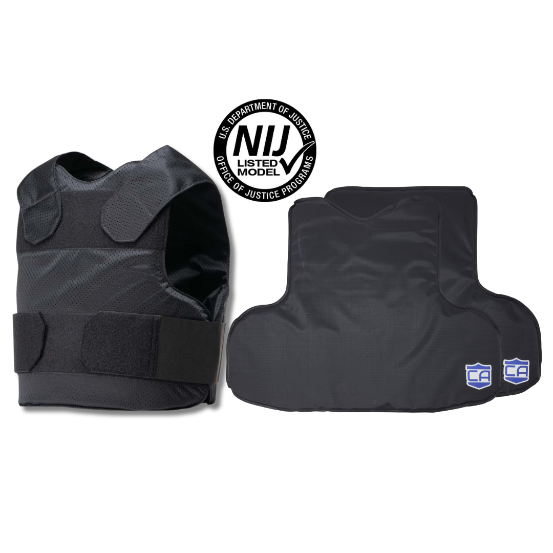 NIJ Certified Level II - Covert Soft Armor Package