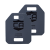 Caliber Armor Weighted Training Plates – Sold in Pairs | 5 lb, 7.5 lb, 10 lb, 15 lb Fitness Plate Options