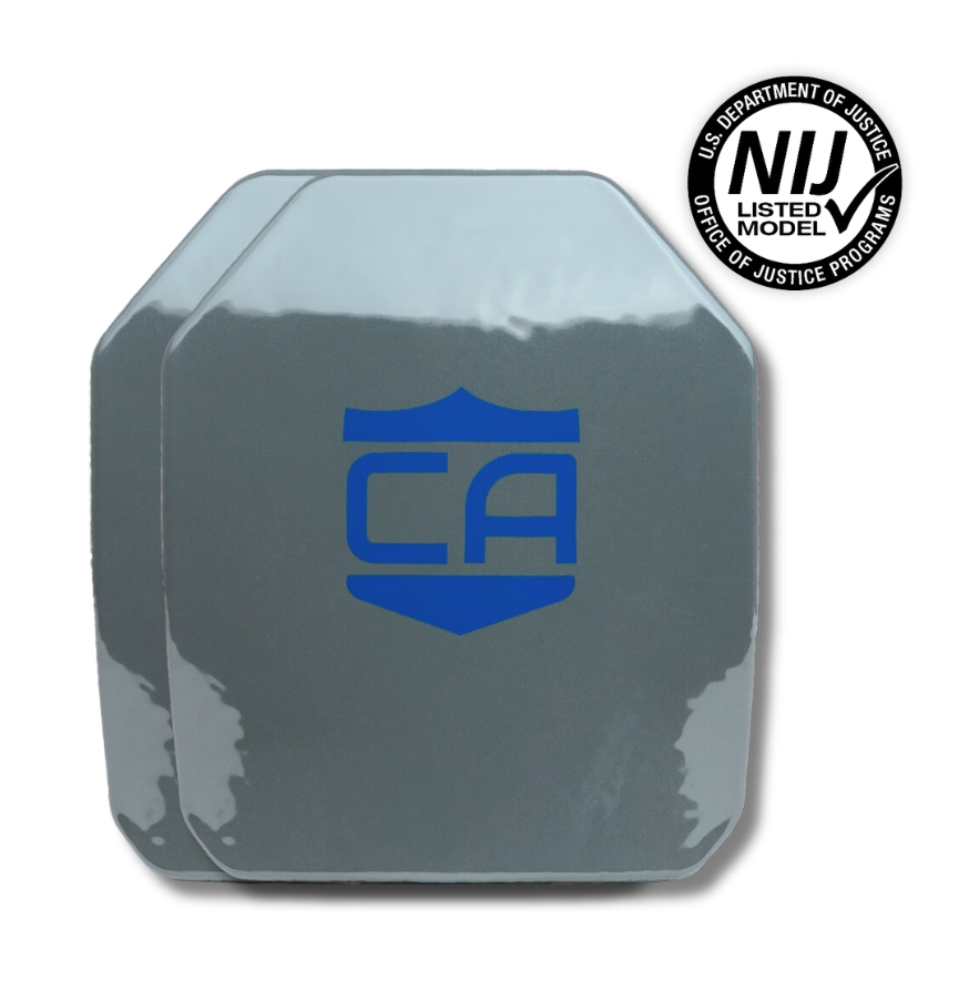 AR550 III+ Multi-Curve Body Armor Plate Set of Two