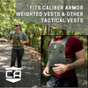 Caliber Armor Weighted Training Plates – Sold in Pairs | 5 lb, 7.5 lb, 10 lb, 15 lb Fitness Plate Options