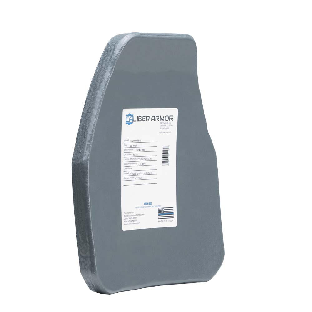 Caliber Armor Level III Maritime UHMWPE Armor