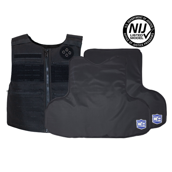 NIJ Certified Level IIIA - Patrol Vest Soft Armor Package