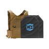 CaliberX Level IIIA/HG2 Soft Body Armor Package with Phantom Low-Profile Plate Carrier