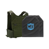 CaliberX Level IIIA/HG2 Soft Body Armor Package with Phantom Low-Profile Plate Carrier