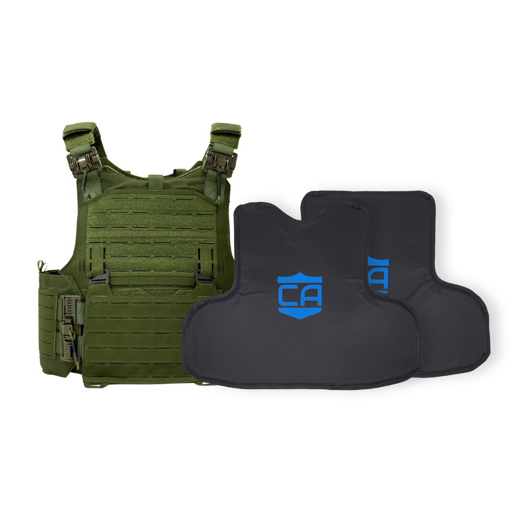 Defence Armor CaliberX Soft Body Armor + M.O.D. Carrier Package – Level IIIA/HG2 ...
