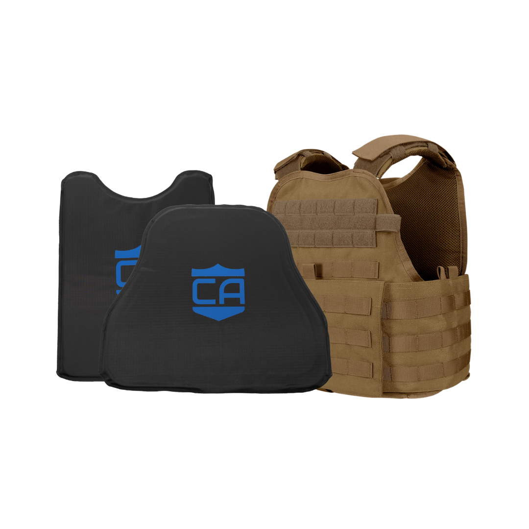 CaliberX Soft Body Armor + MOPC Plate Carrier | Level IIIA / HG2