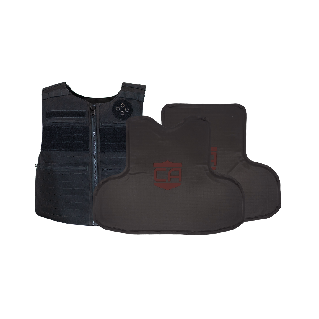 CaliberX Patrol Vest Soft Armor Package – NIJ Level IIIA/HG2