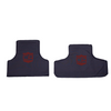 CaliberX Core Soft Body Armor panels, custom cut to fit the VISM Expert Plate Carrier, size X-Small, front & rear panels with red CA decals on a white background