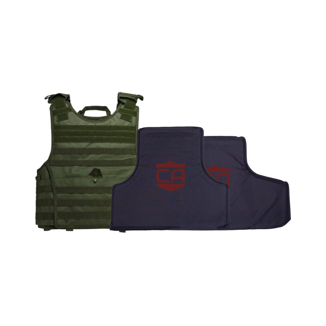 CaliberX Overt Soft Body Armor Package – NIJ Level IIIA / HG2