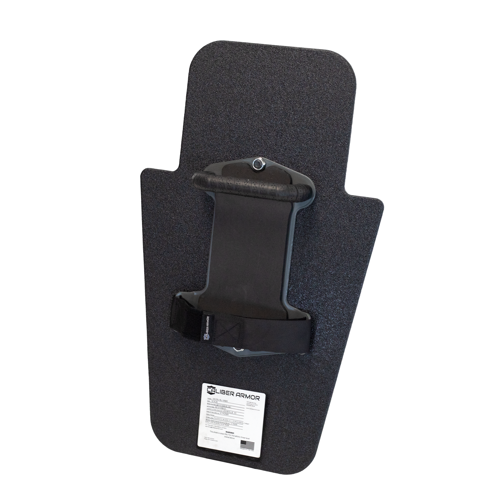 Caliber Armor ULTRA Series Level III+ RF2 Shield with Streamlined Handle (SL)