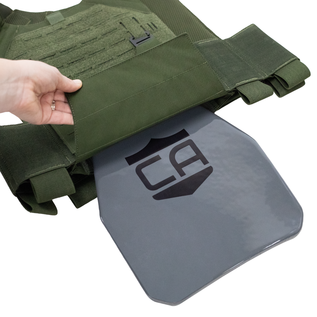 Caliber Armor AV2 Body Armor Package with Phantom Low-Profile Plate Carrier -NIJ Level III+/RF2 