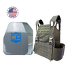 Caliber Armor Maritime UHMWPE Level III Body Armor Package with DV8 Plate Carrier