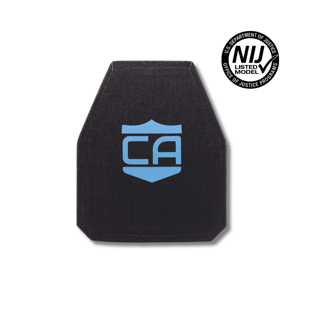 NIJ Certified Level III+ Multi-Curve Body Armor Plate - 3411 Ceramic/Composite