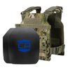 scorpion AR550 Quick Response Package with SAPI cut armor plates with standard coating