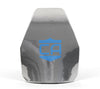 front view of shooters cut version of the AR550 III+ Multi-Curve Body Armor with optional PolyShield® Spall Protection on a white background