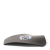 curve view of the ar550 iii plus multi-curve body armor shooters cut with regular black coating on a white background