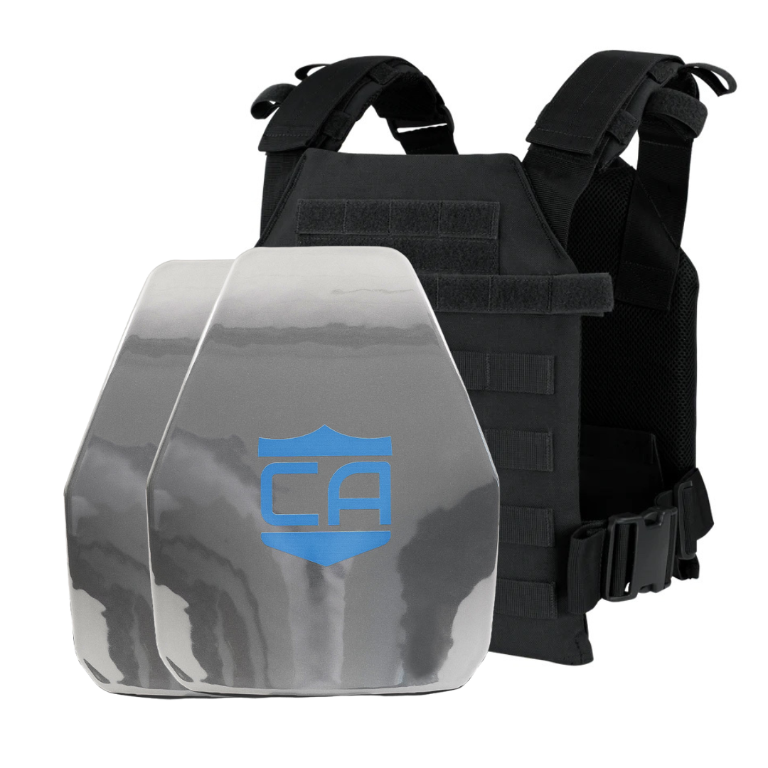 AR550 Level III+ Quick Response Body Armor Package with Condor Sentry Plate Carrier