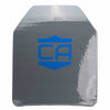 Front view of the CaliberHX IIIA Hard Armor Speed Plate with multi-curve design