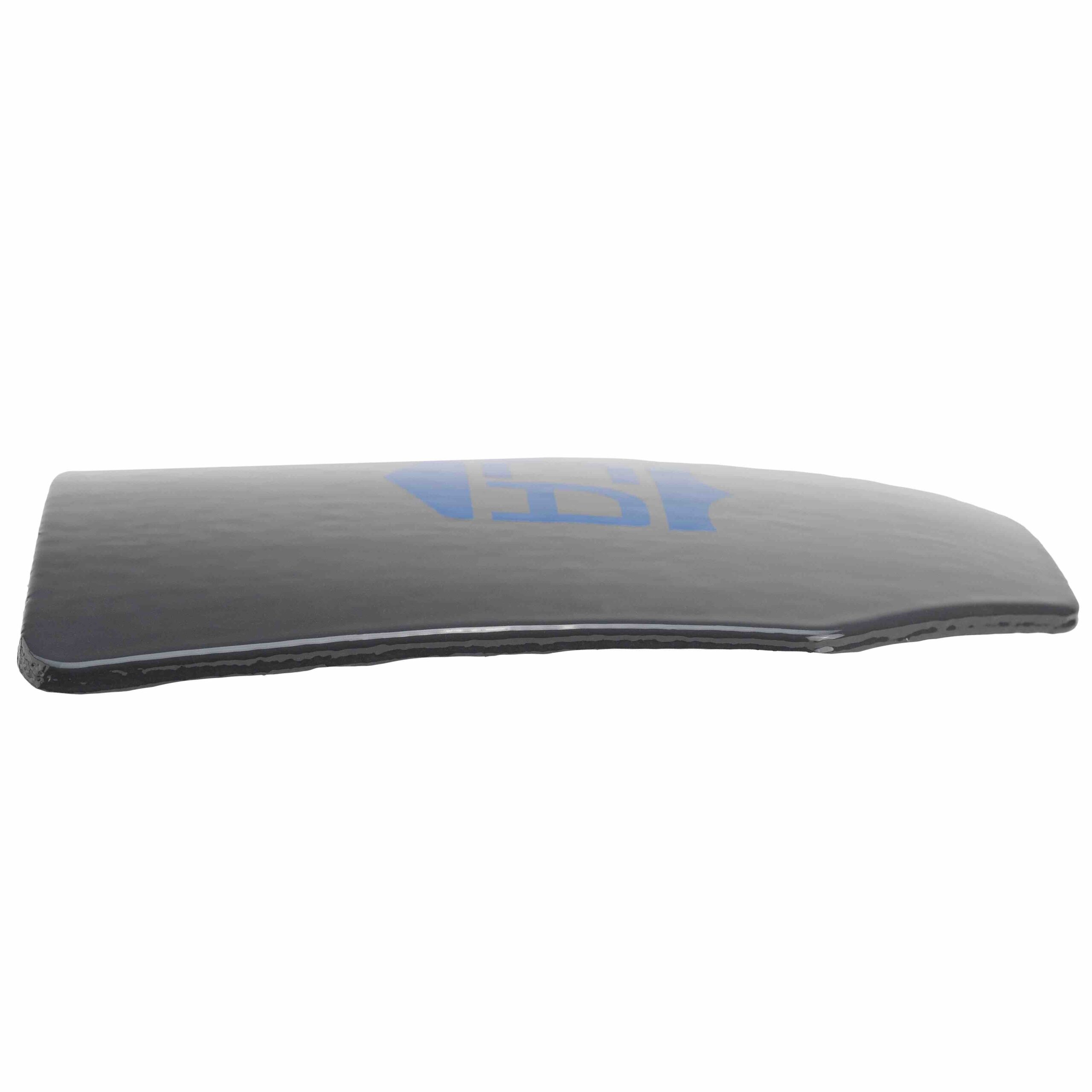 Side profile of the CaliberHX IIIA Hard Armor Speed Plate showing its thin 0.29-inch profile