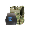 Front view of the Condor EXO AR550 III+ Body Armor Package in MultiCam in standard coating