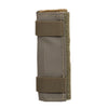 Front view of Ranger Green DV8 Shoulder Pads for the Caliber DV8 Plate Carrier