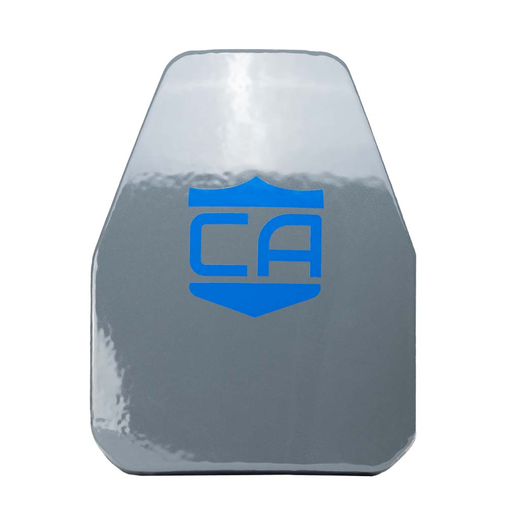 Caliber Armor Level III Maritime UHMWPE body armor plate with lightweight multi-curve design