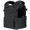 back view of the black Modular Operator Plate Carrier (MOPC) Gen II by Condor Outdoor on a white background